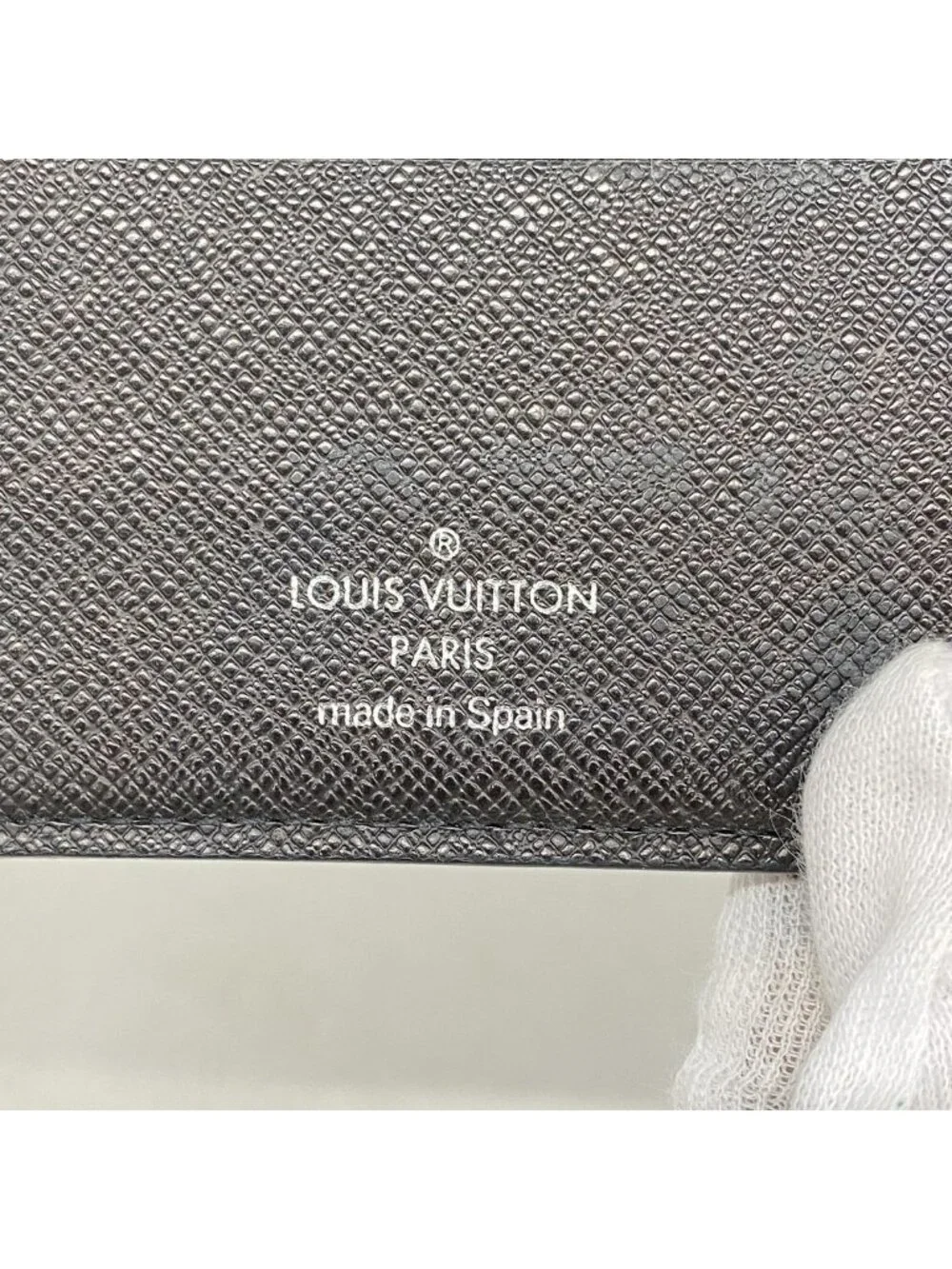 Louis Vuitton Wallet Damier Graphite Portefeuille Marco Black Gray